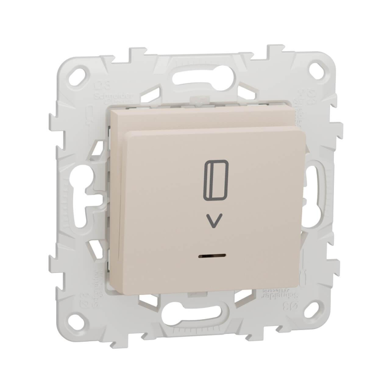 Выключатель карточный Schneider Electric Unica New NU528344
