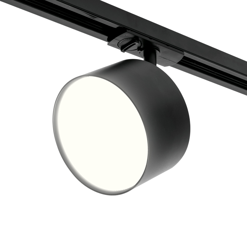 Трековый однофазный светильник Wolta Basic WTL-18/GX70-BL