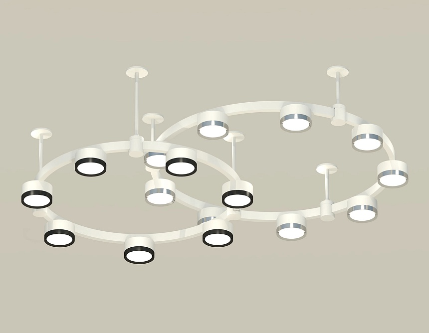 Комплект подвесного светильника Ambrella Light Techno Ring XR92211150 (A9221, A9226, C9241, C9236, N8118, N8113)