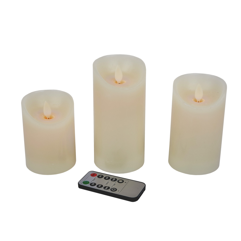Фигурка светодиодная Свеча Uniel ULD-F065 WW RC CANDLE SET3 UL-00012459