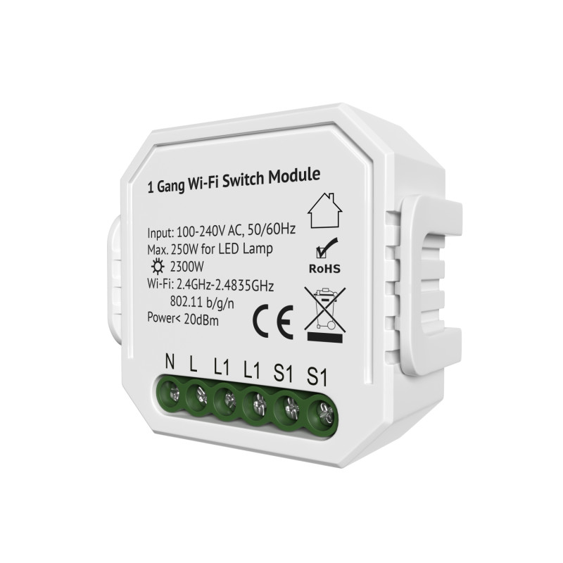 Wi-Fi реле Denkirs Relay | РИЛЭЙ RL1001-SM/1