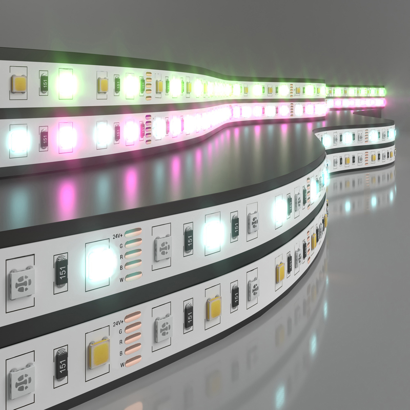 Светодиодная лента Elektrostandard 24V 14,4W 60Led 5050+5050 IP20 MIX RGB/холодный белый, 5м 4690389172274 a053731