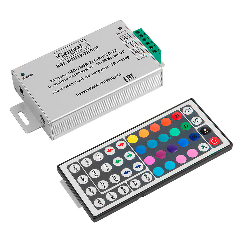 Контроллер General GDC-RGB-216-R-IP20-12 511701