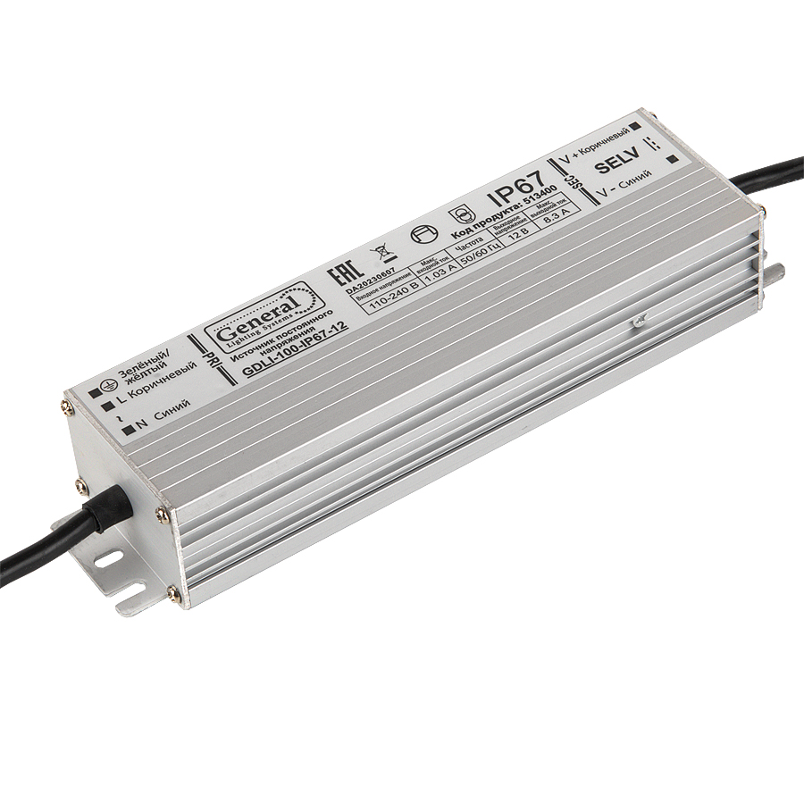 Драйвер General GDLI-100-IP67-12 513400