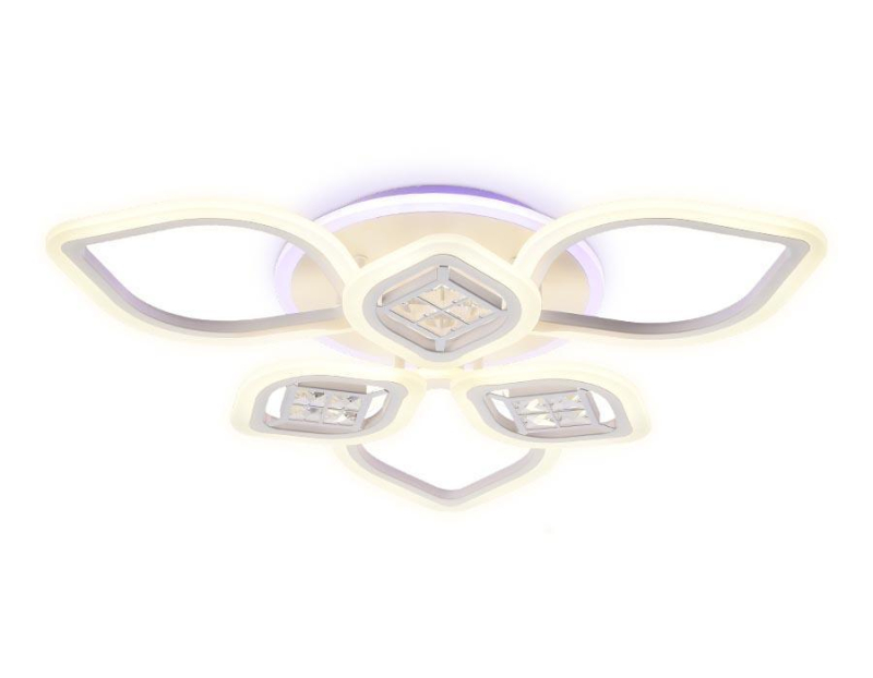 Потолочная светодиодная люстра Ambrella Light Acrylica Ice FA282