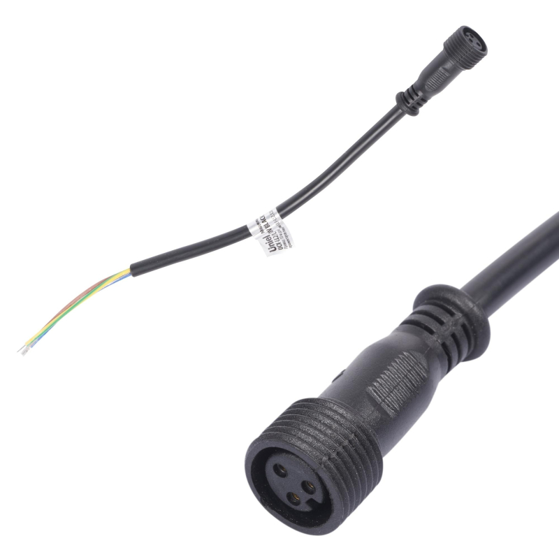 Провод для подключения в линию прожекторов Uniel UCX-LL2/L52-10M 220V BLACK UL-00008845