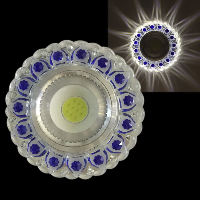 Встраиваемый светильник Reluce 42237-9.0-001PL MR16+LED3W CL/BL