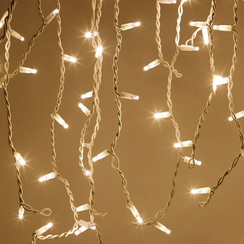 Гирлянда занавес Эра ERAPS-SP1 тёплый белый свет 600 LED