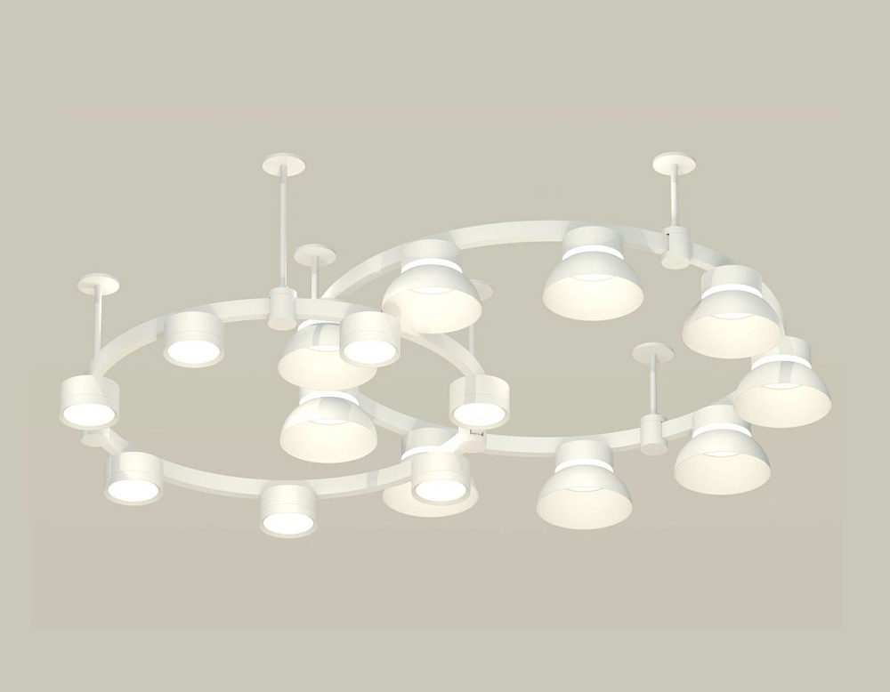 Комплект подвесного светильника Ambrella Light Techno Ring XR92211101 (A9221, A9226, C9241, C9236, N8140, N8112)
