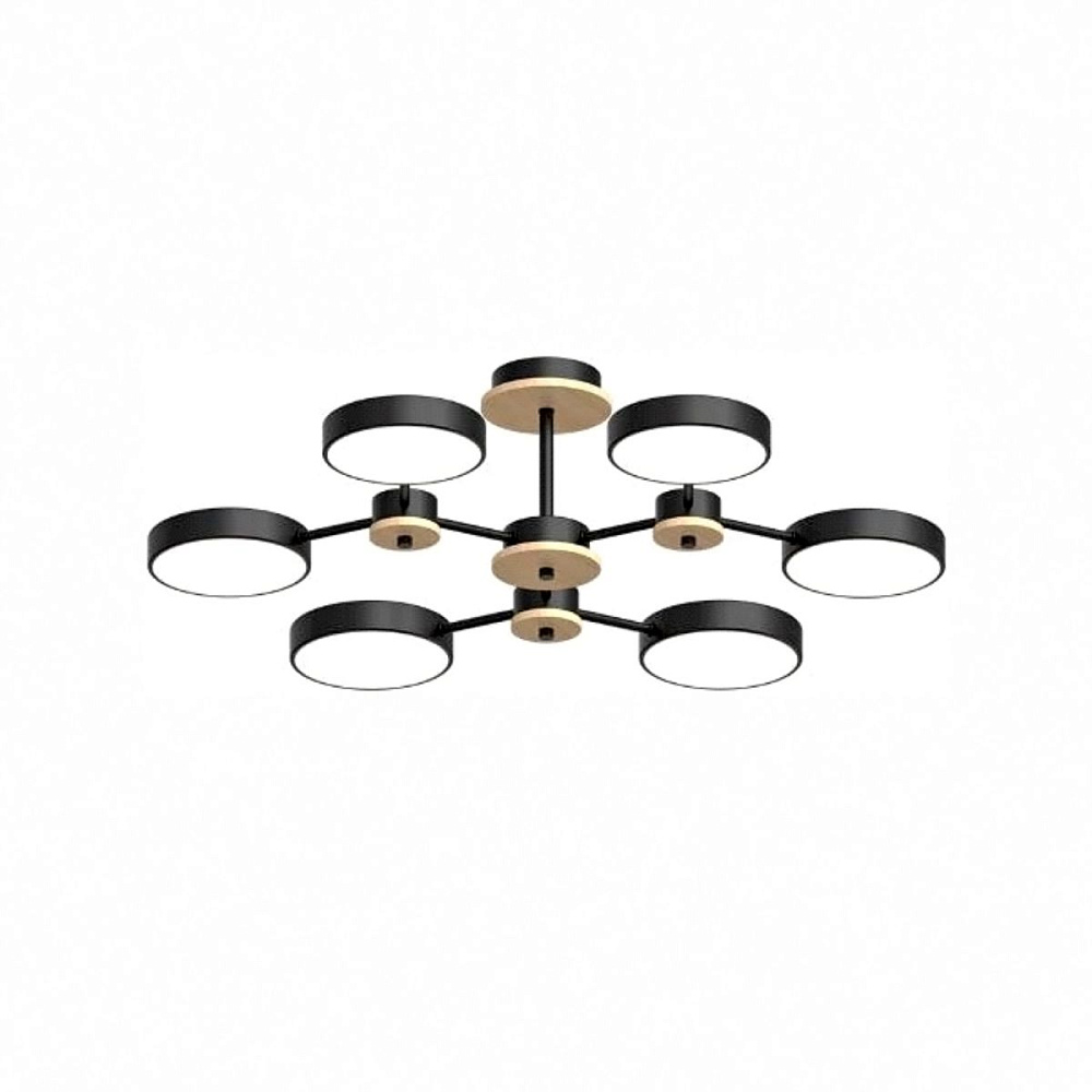 Люстра на штанге LED4U L3216-730 BK