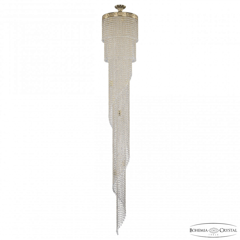 Каскадная люстра Bohemia Ivele Crystal 83111/40IV-250 G