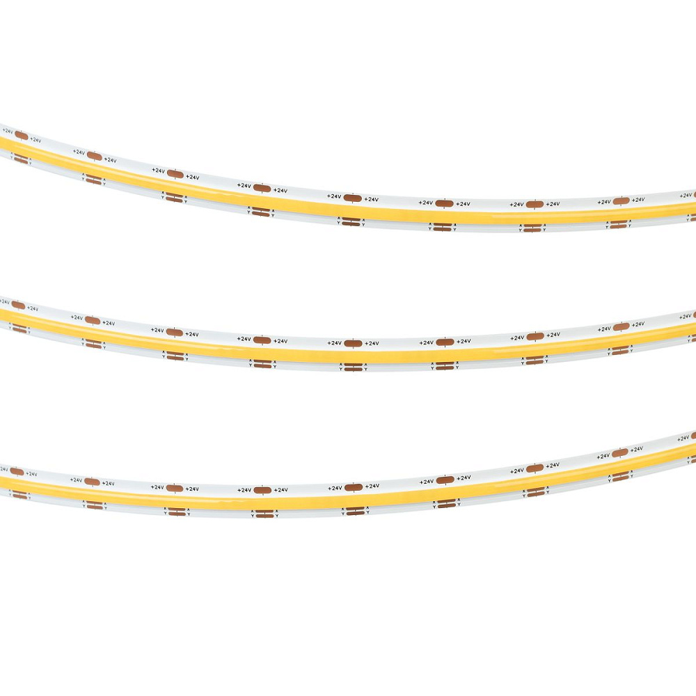 Светодиодная лента Arlight COB-X560-10mm 24V Warm3000 (5-15 W/m, IP20, 5m) 063935