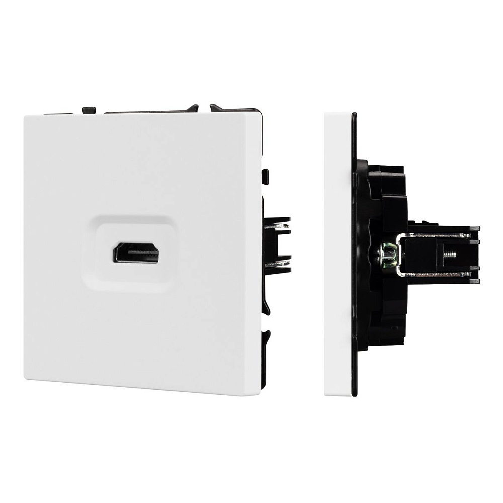 Розетка HDMI софт-тач белый кварц Arlight SCT-MHD1-SFPL-WH 061846(1)