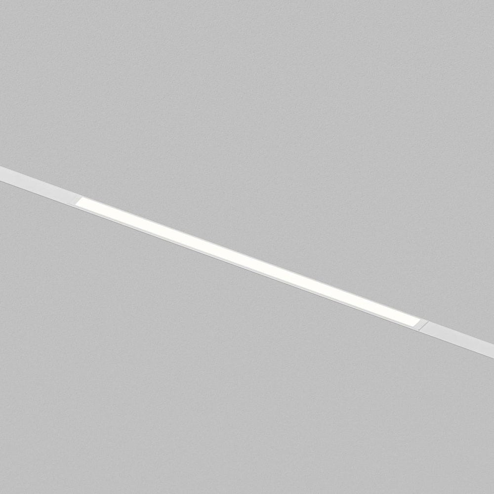 Трековый однофазный светильник Denkirs Simple Linear DK8205-WH