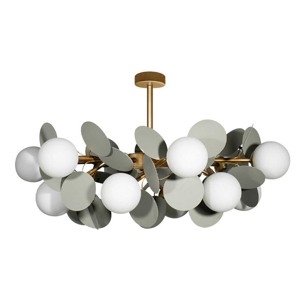 Люстра на штанге Loft IT Matisse 10008/12 Grey
