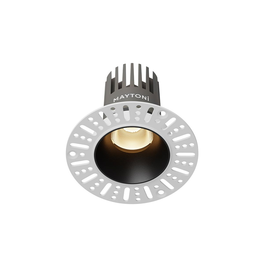 Встраиваемый светильник Maytoni Technical Dip DL124-10W-3K-TRS-B