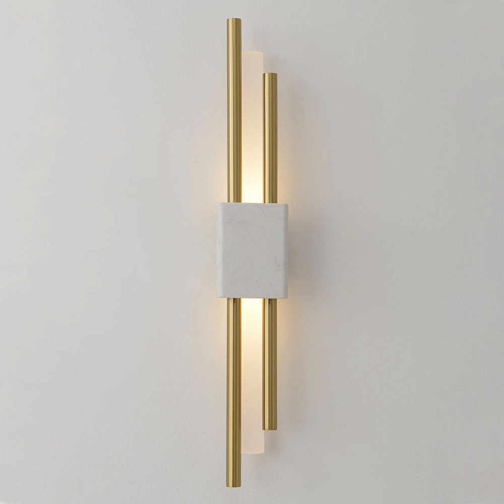 Настенный светильник Crystal Lux CARTA AP6W LED WHITE/BRASS