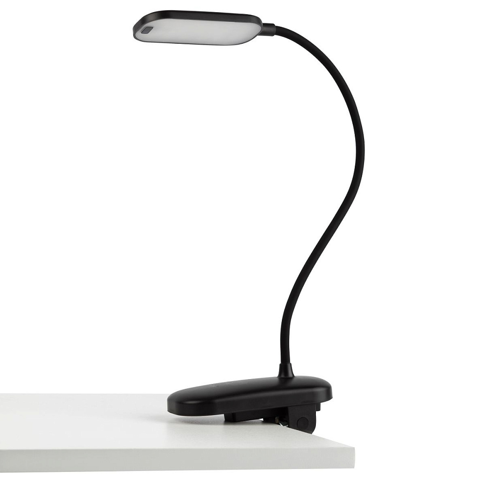 Настольная аккумуляторная лампа Эра NLED-525-6W-BK Б0068549