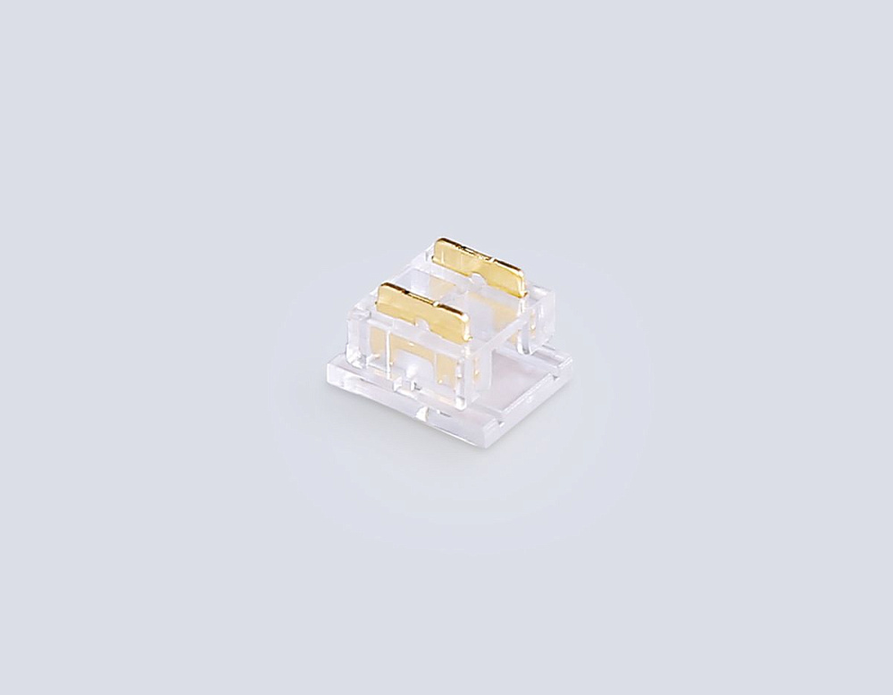 Соединитель прямой Ambrella Light Illumination COB 12/24V для лент 8/10mm (2 конт.) (10шт. в комплекте) GS6361