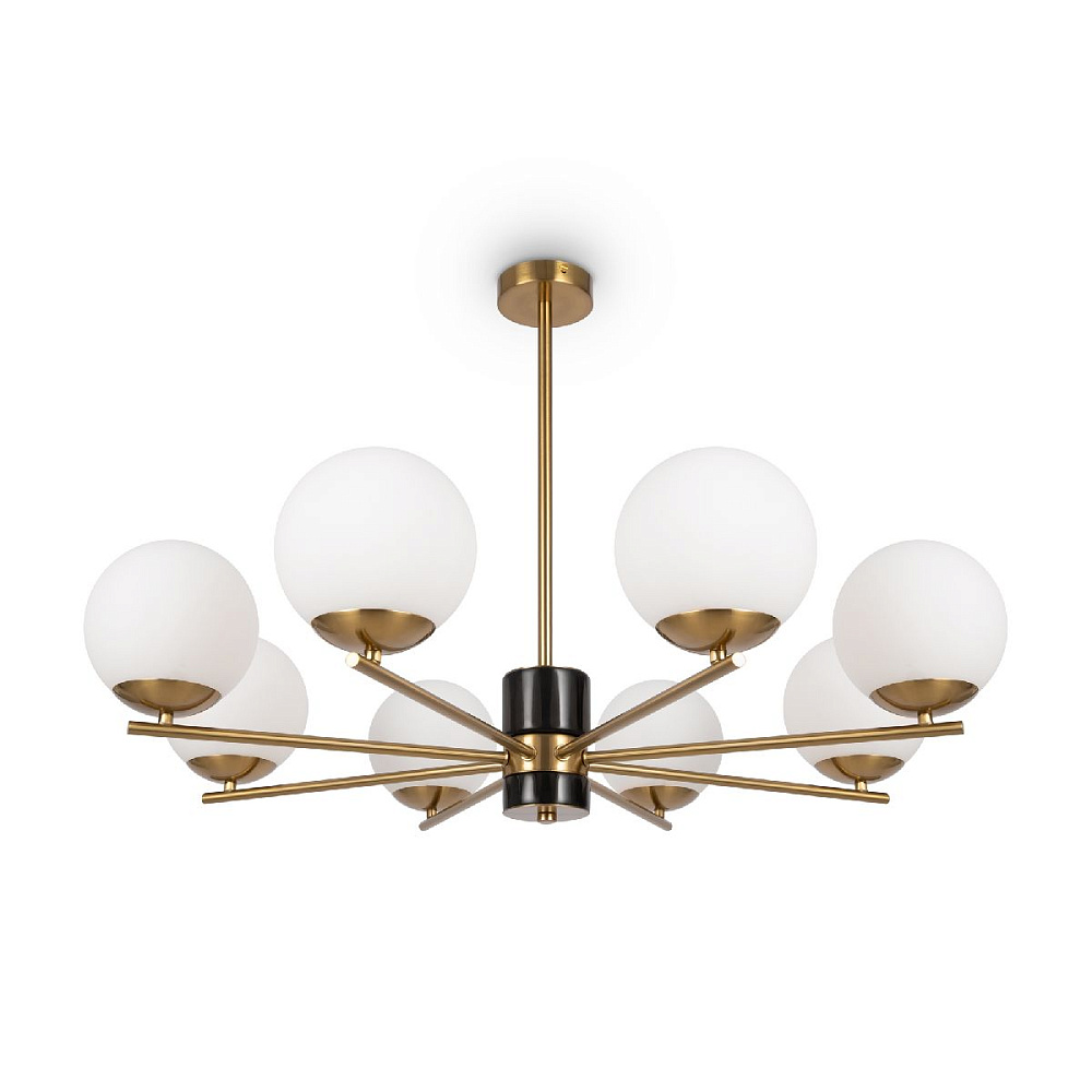 Люстра на штанге Freya Marble FR5230PL-08BS