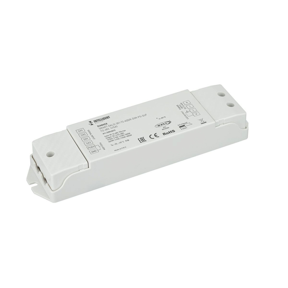Диммер Arlight SMART-DALI2-301-72-ADDR-DIM-PS-SUF (12-48V, 1x15A) 028420(1)