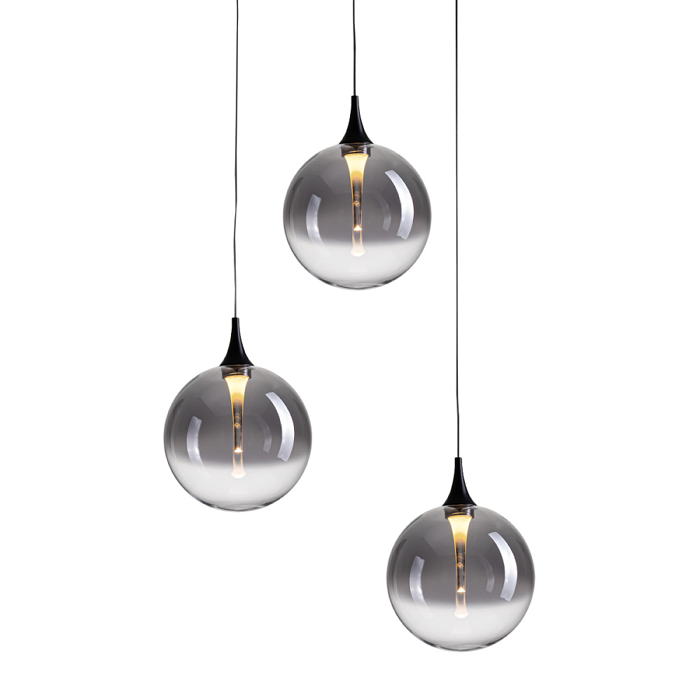 Подвесной светильник Delight Collection MD23001045H-3A black/smoky