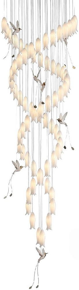 Каскадная люстра Mizi'en Polly MZ121830-68-800