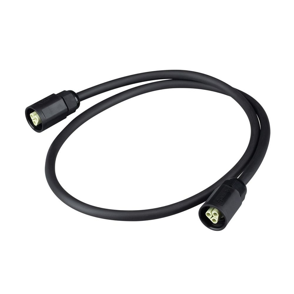 Коннектор Arlight ARL-TUBU-TAIL-1000-CON-FF-3pin (BK) (Полиуретан) 063570