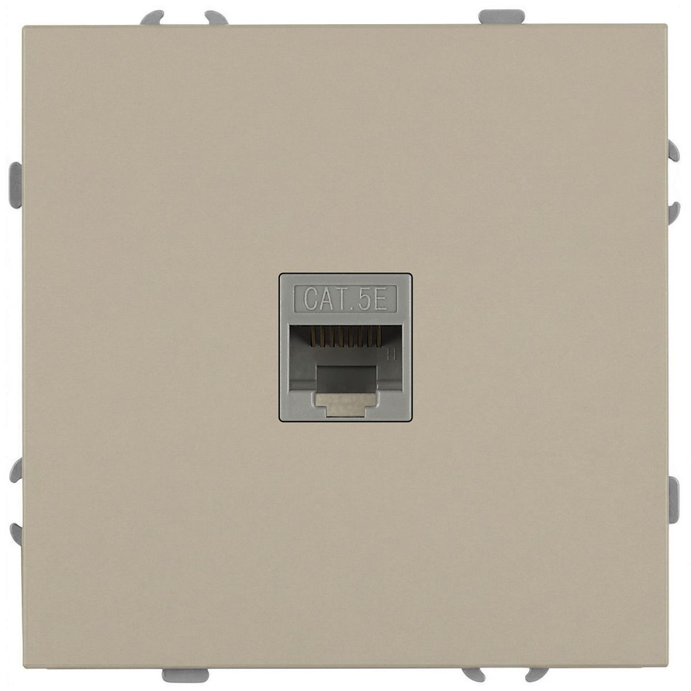 Розетка Эра Galaxy 15-3107-04 информационная RJ45 IP20 шампань Б0070741