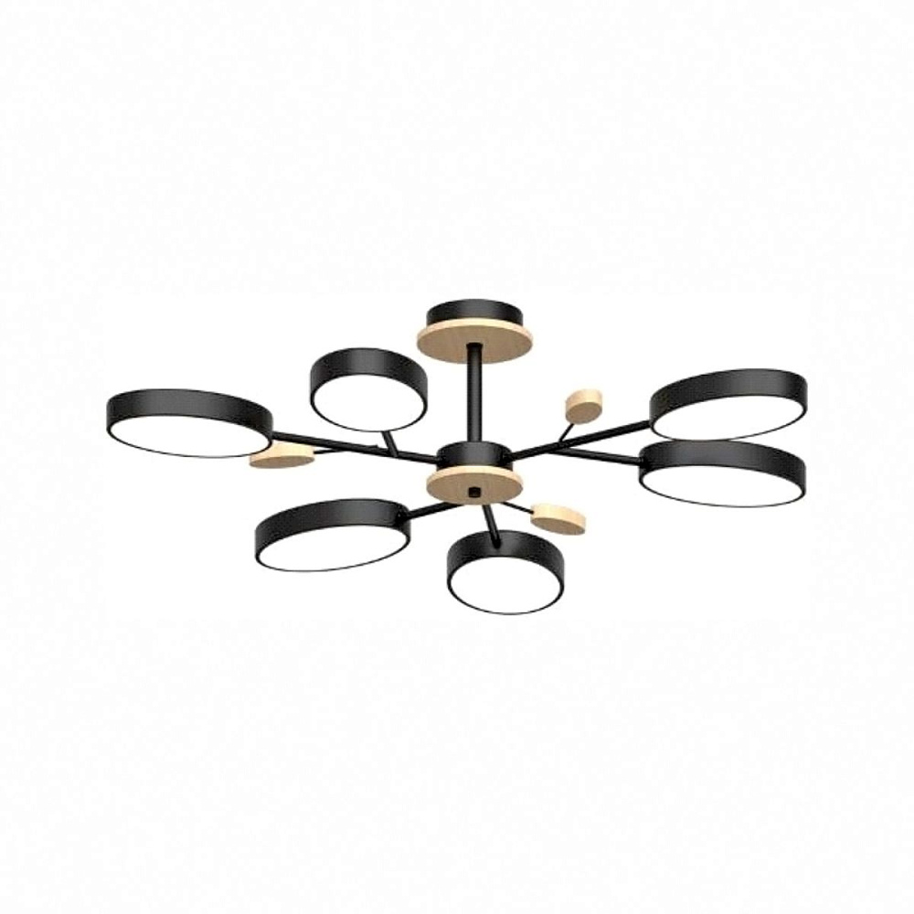 Люстра на штанге LED4U L3220-830 BK