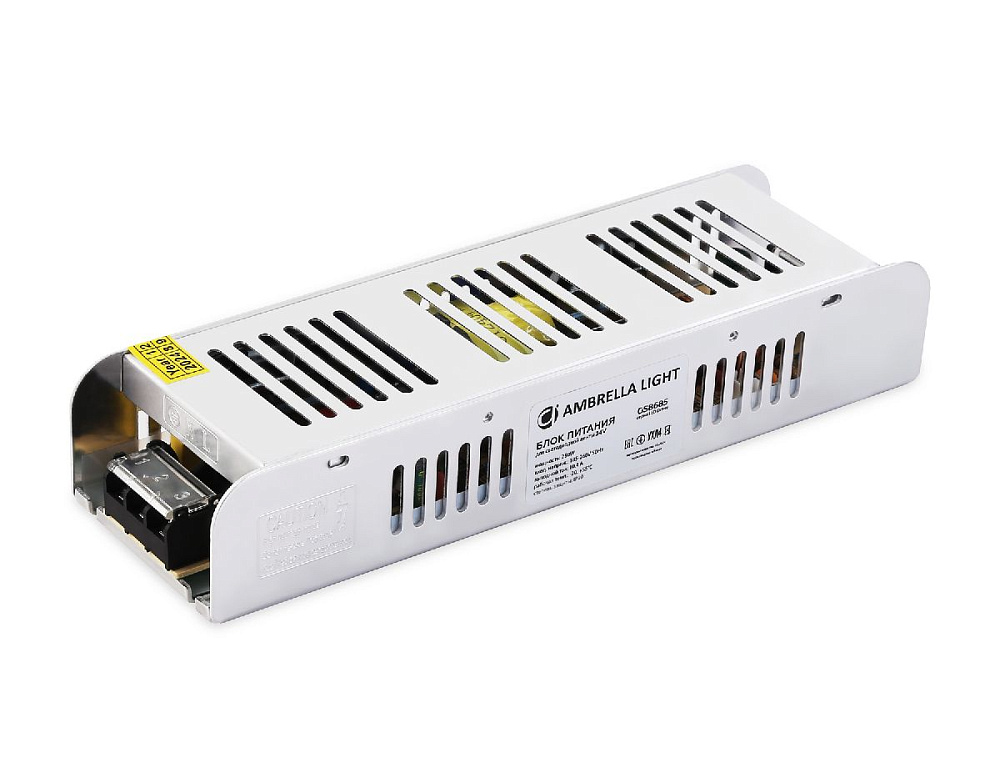 Блок питания с EMC для светодиодной ленты Ambrella Light Illumination 250Вт DC24В 10,4A IP20 GS8685