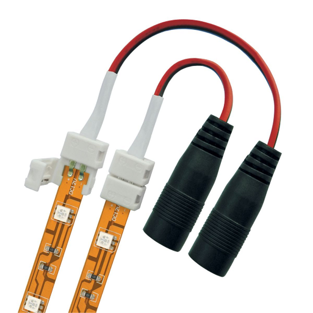 Коннектор для светодиодных лент Uniel UCX-SJ2/B20-NNN WHITE 020 POLYBAG 06615