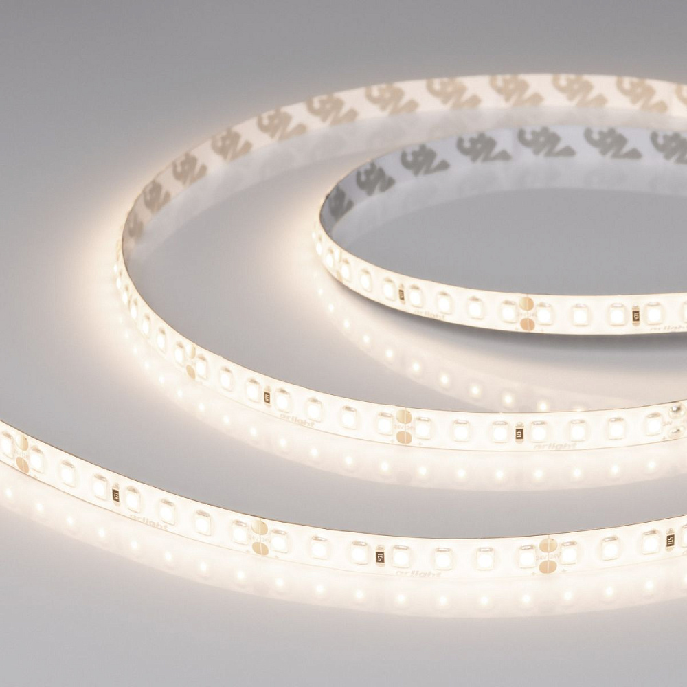 Светодиодная лента герметичная Arlight ULW-SE-A140-8mm 24V Day4000 (5 W/m, IP65, 5m) 057515(1)