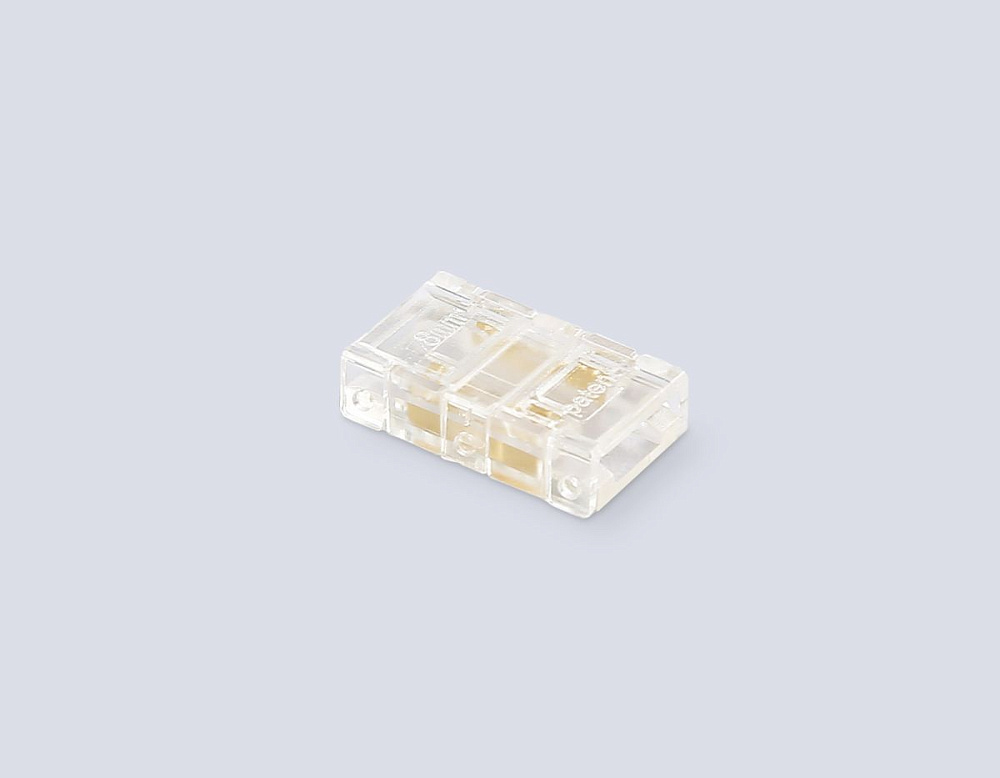 Соединитель прямой Ambrella Light Illumination COB CCT 12/24V для лент 8mm (3 конт.) (10шт. в комплекте) GS6366