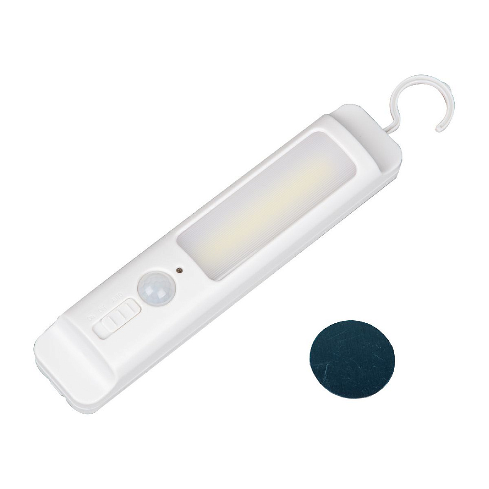 Мебельный светильник Uniel ULM-F47-0,9W/4500K/3AAA SENSOR IP20 IVORY UL-00012208
