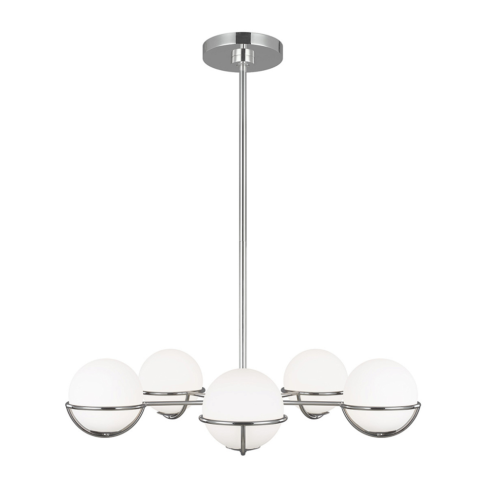 Люстра на штанге Feiss Apollo (fe) FE-APOLLO5-PN