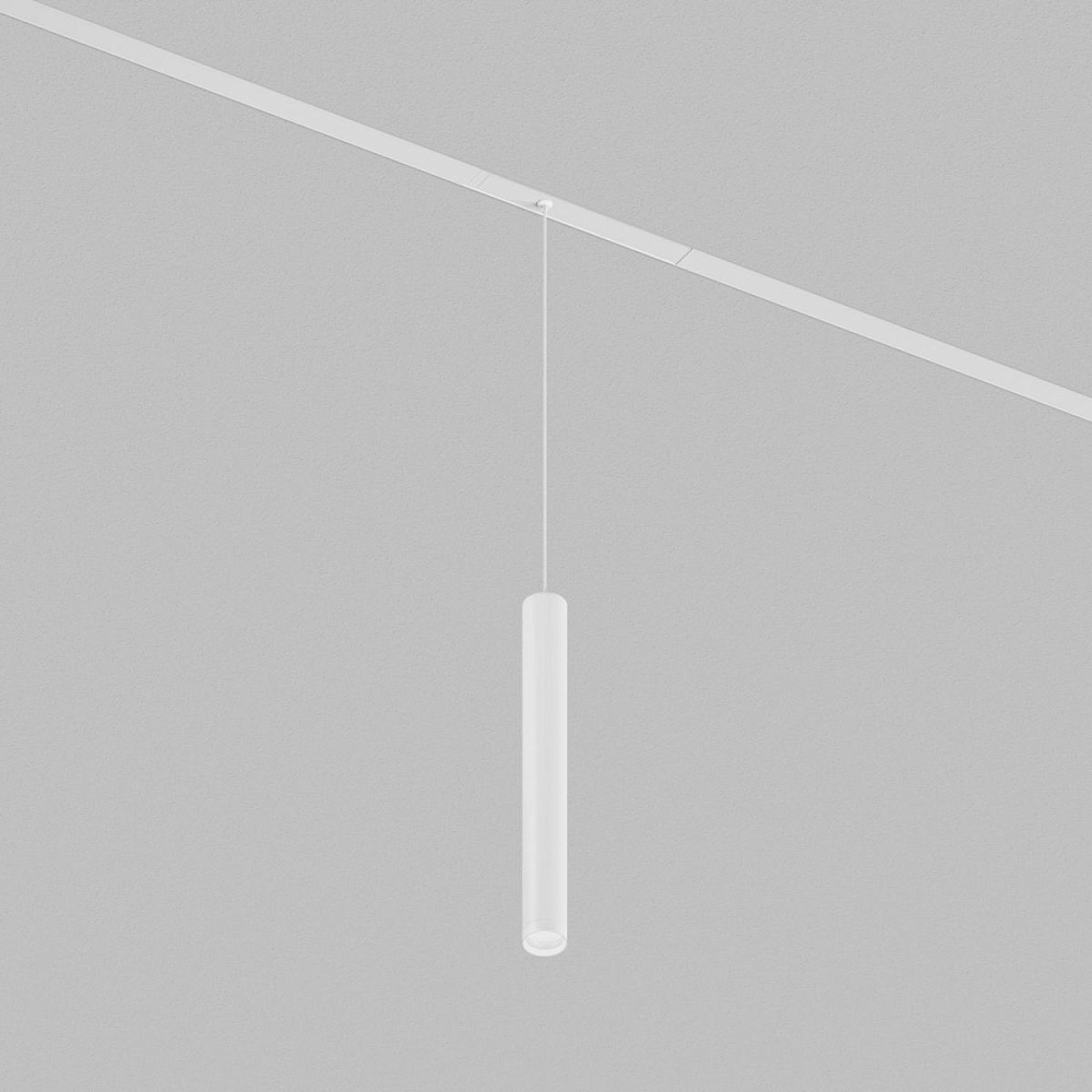 Трековый однофазный светильник Denkirs Simple Spot DK8208-WH