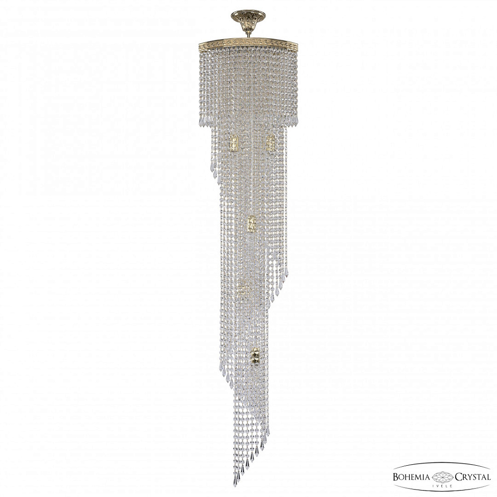 Каскадная люстра Bohemia Ivele Crystal 83113/35IV-150 G