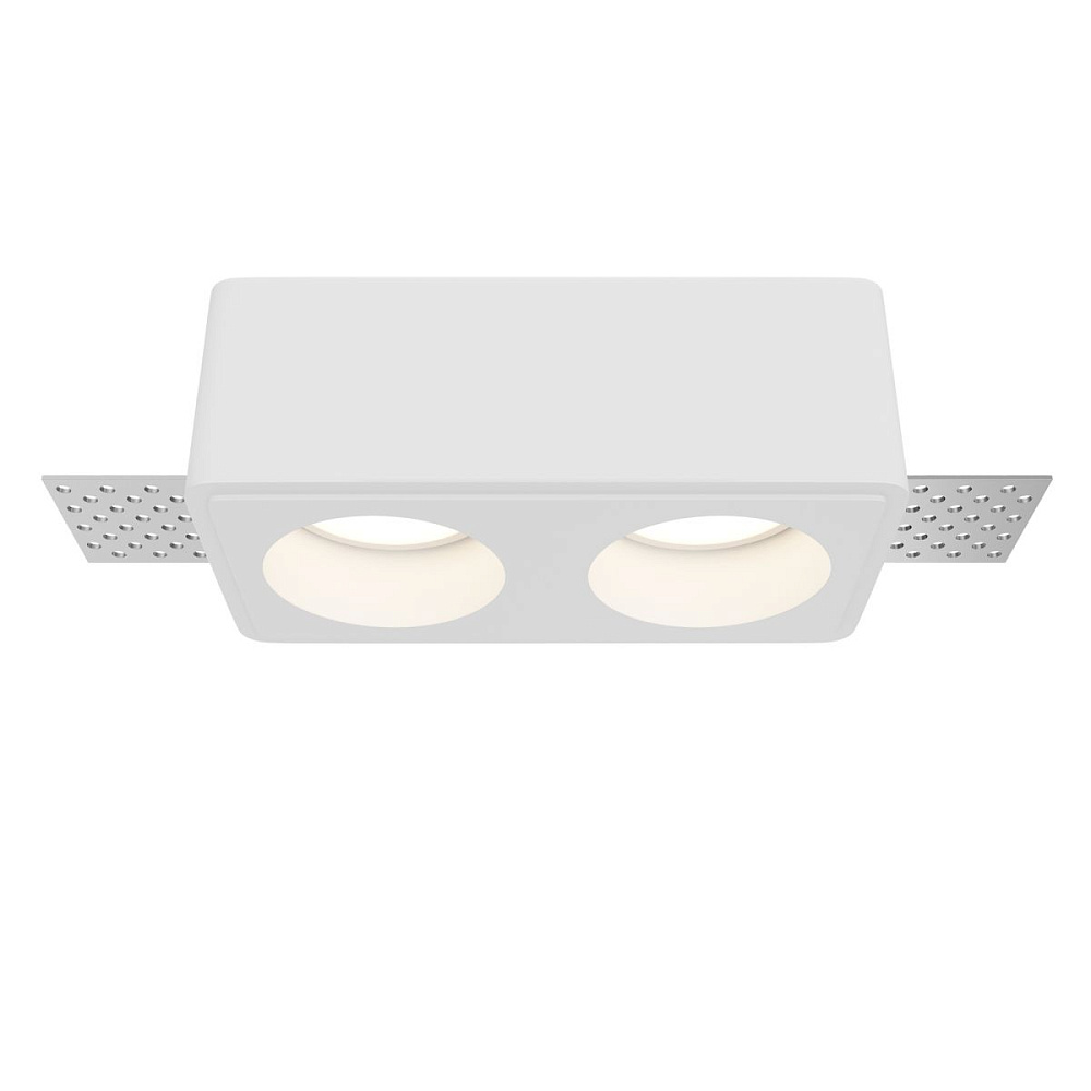 Встраиваемый светильник Maytoni Gyps Modern DL123-GU10-02-W