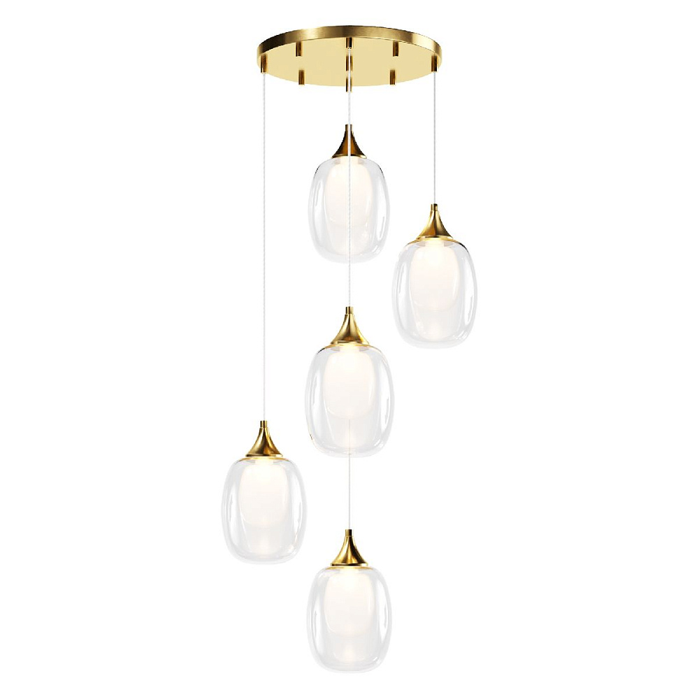 Каскадная люстра Maytoni Aura MOD016PL-05BS