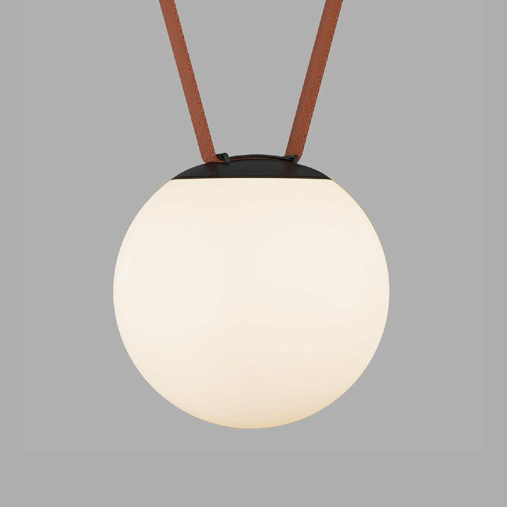 Трековый однофазный светильник Denkirs Belty Orb DK5553-BK