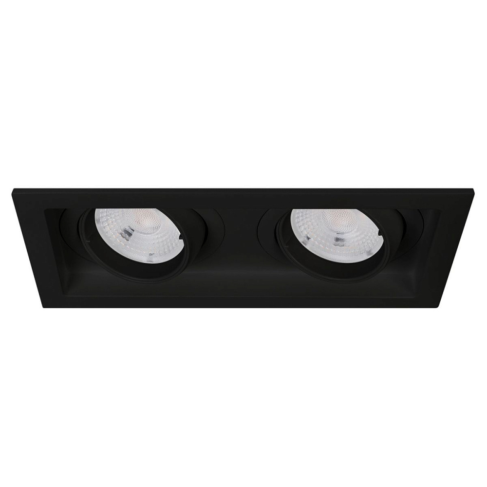 Встраиваемый светильник Arlight MS-VORTEX-BUILT-S170x90-2x12W Day4000 (BK-BK, 40 deg, 230V) 058438