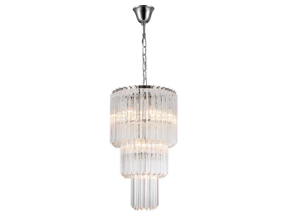 Подвесная люстра Newport Amanda 8910/C nickel М0070474
