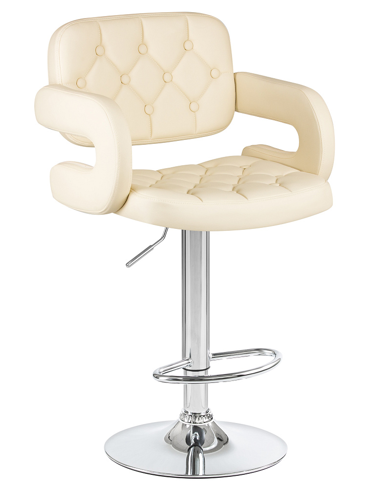 Стул барный DOBRIN TIESTO, кремовый LM-3460_CH-M_EL-CREAM