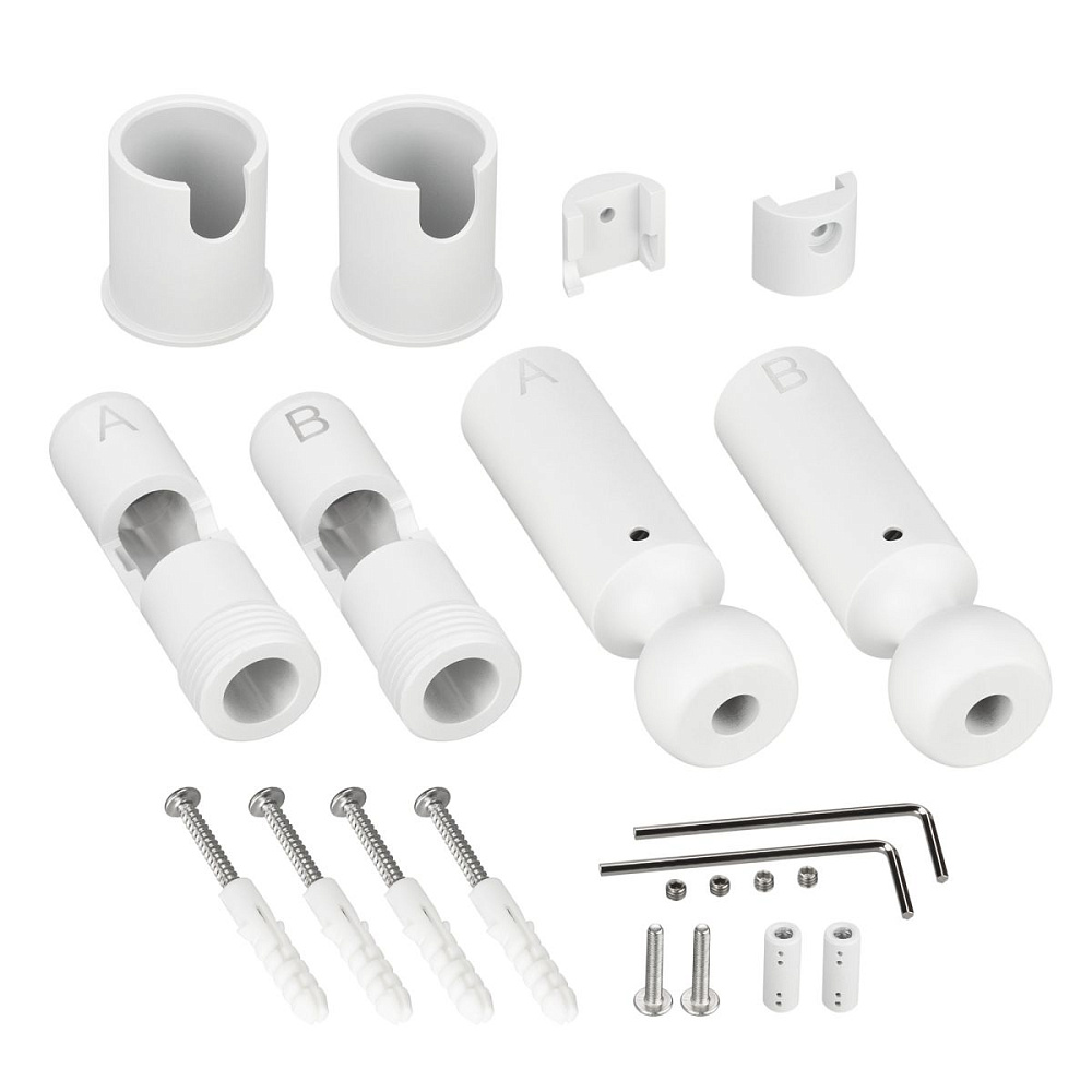 Крепление Arlight ARL-WAVE-1815-S-2-ENDCAP White (Металл) 057584