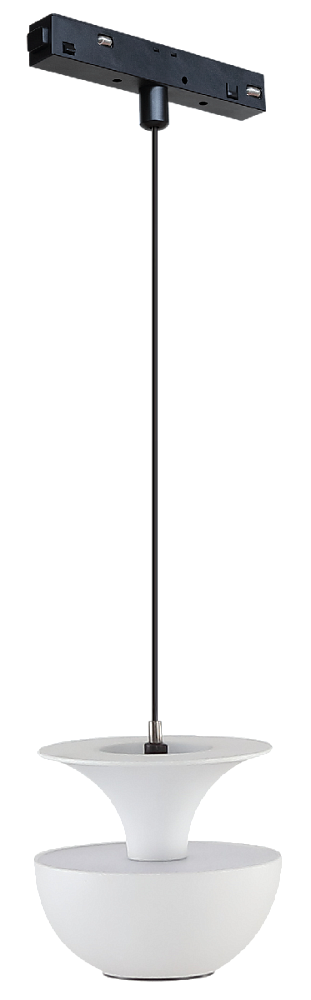 Трековый магнитный светильник iLedex Vision 4822-012-D80-6W-38DG-4000K-WH