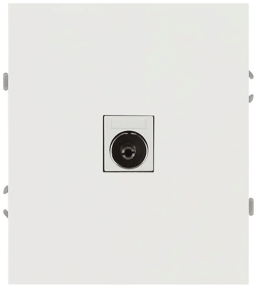 Розетка Эра Arktik 16-3101-08 TV одиночная белый матовый Б0070471