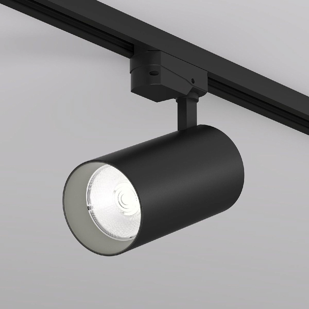 Трековый однофазный светильник Denkirs Solid Koper DK6456-BK