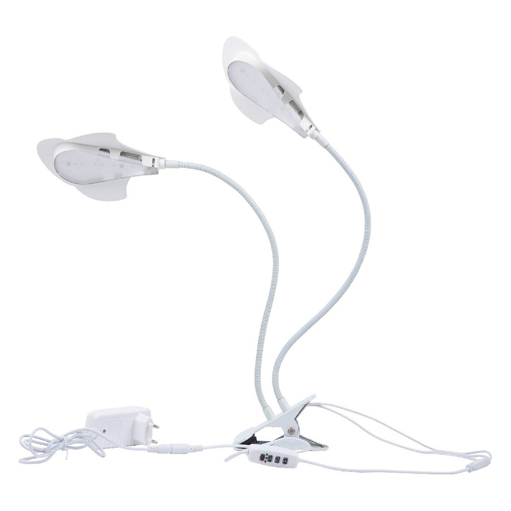 Светильник для растений Uniel ULT-P35M-15W/SPLE/TM IP40 WHITE LEAF UL-00012580