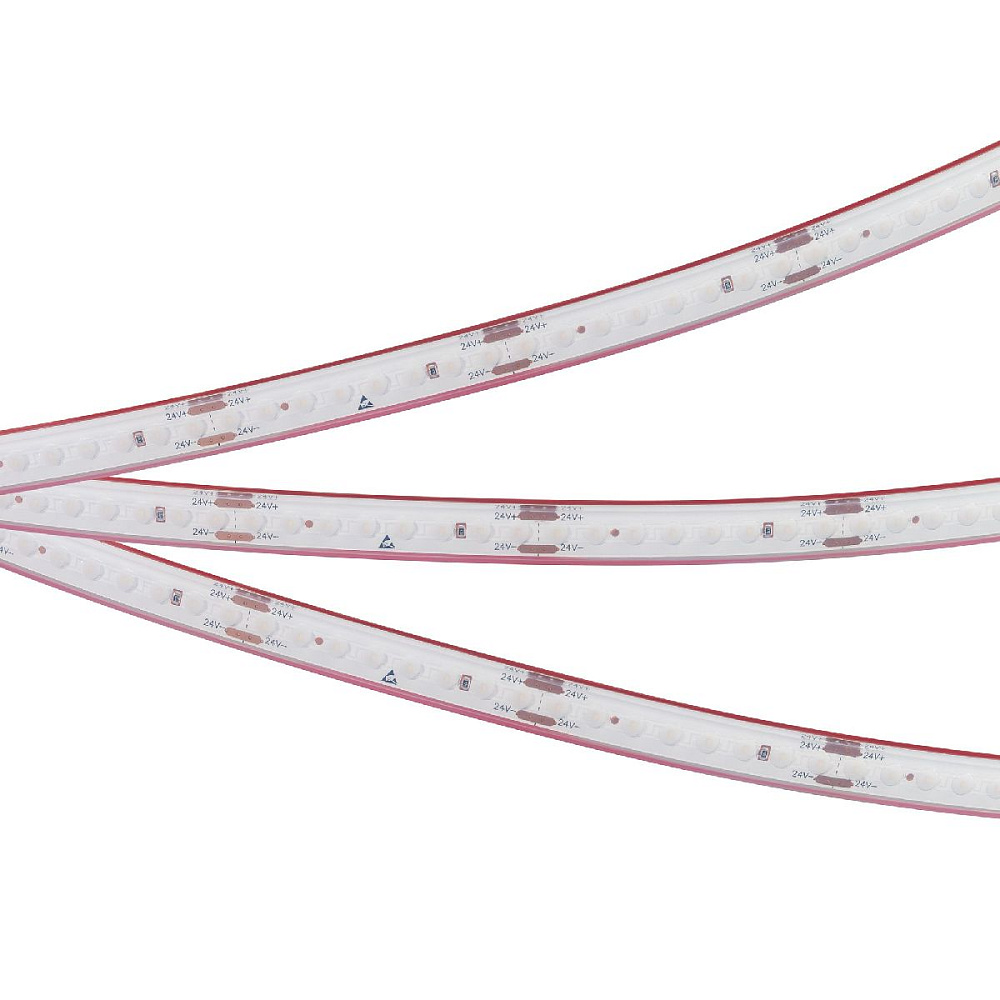 Светодиодная герметичная лента Arlight DOT-PFS-X160-10mm 24V Warm3000 (12 W/m, IP68, 5m) 051594